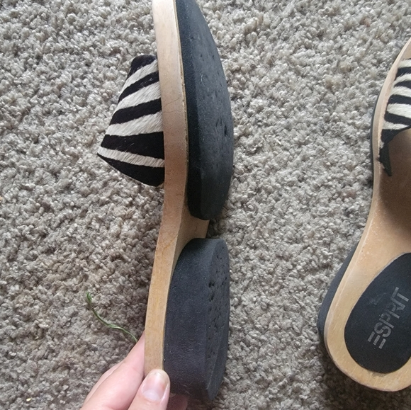 Size 8 vintage esprit clogs - Picture 2 of 2